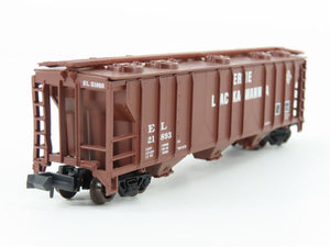 N Scale Atlas 3738 EL Erie Lackawanna 3 Bay Covered Hopper Car #21893