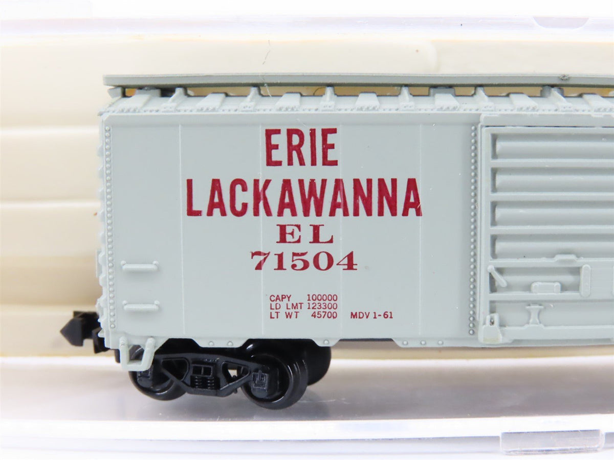 N Scale Atlas 3402 EL Erie Lackawanna 40&#39; Boxcar #71504