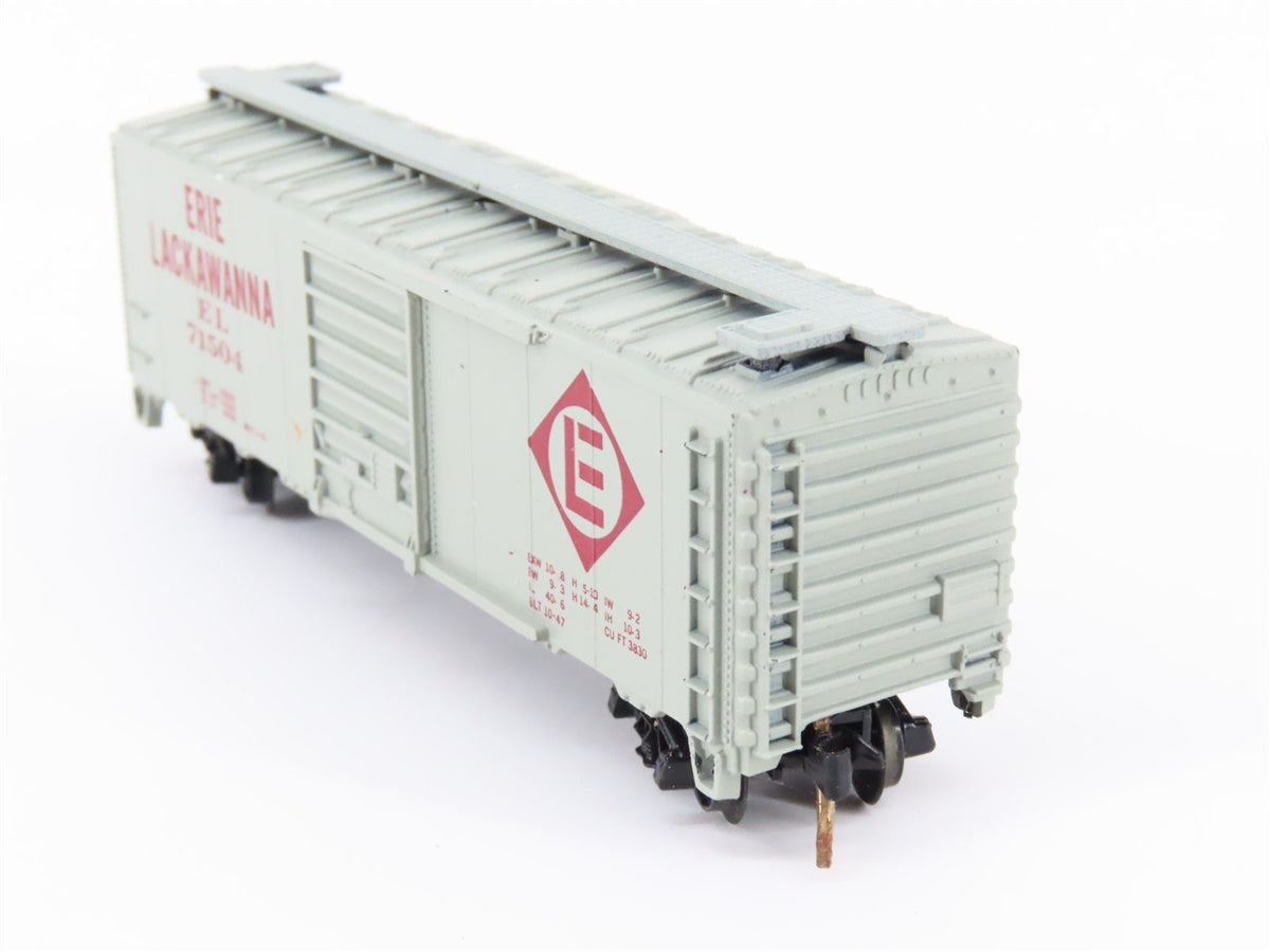 N Scale Atlas 3402 EL Erie Lackawanna 40&#39; Boxcar #71504