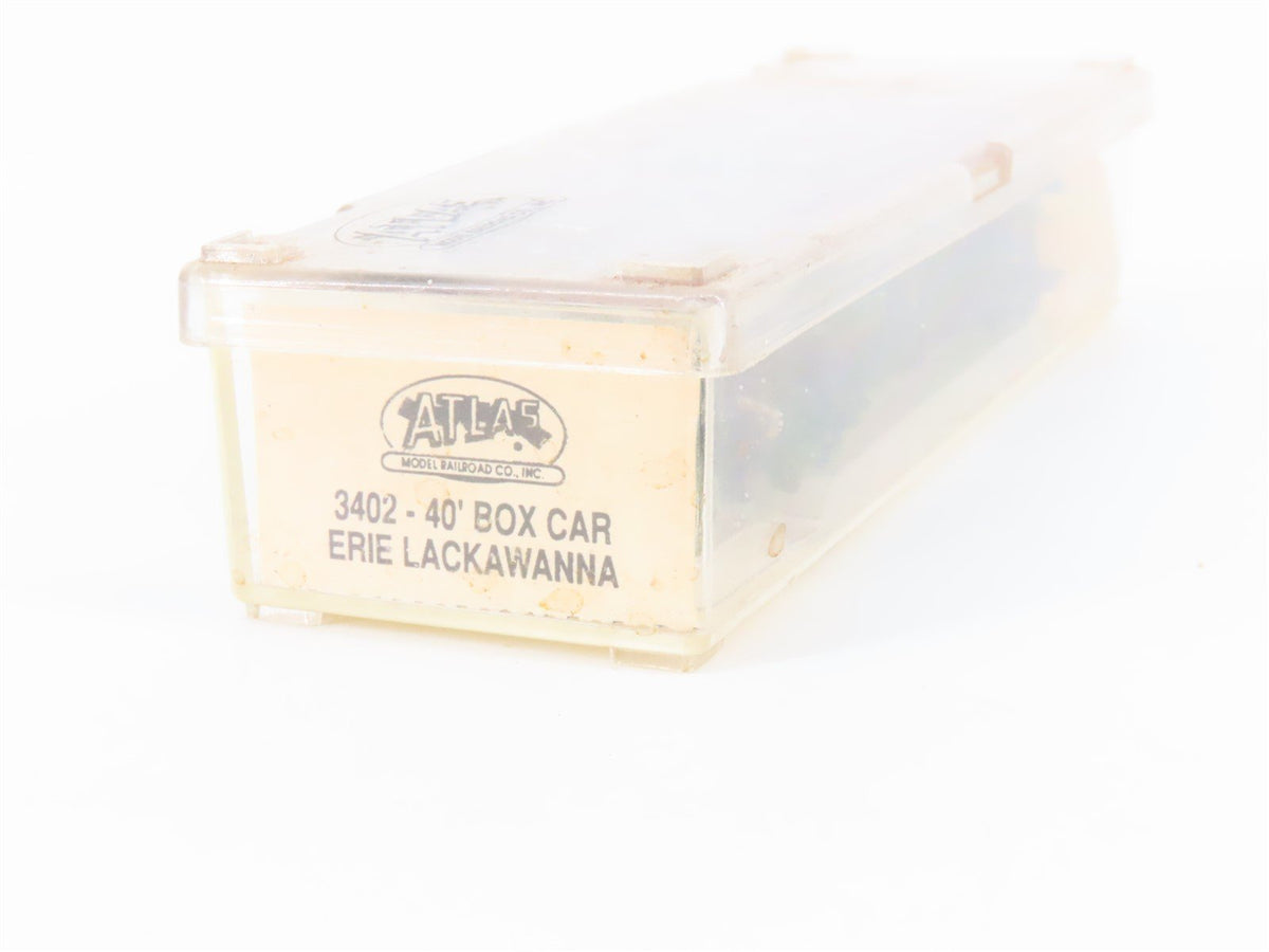 N Scale Atlas 3402 EL Erie Lackawanna 40&#39; Boxcar #71504