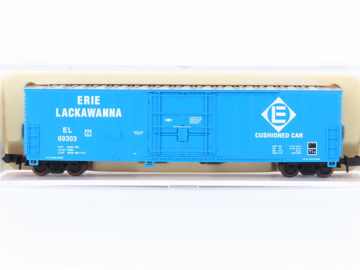 N Scale Atlas 33641 EL Erie Lackawanna 50&#39; FGE Boxcar #69303