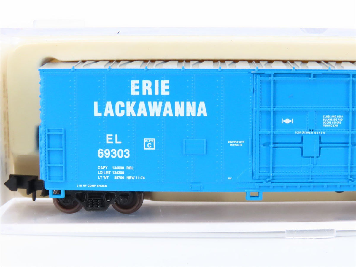 N Scale Atlas 33641 EL Erie Lackawanna 50&#39; FGE Boxcar #69303