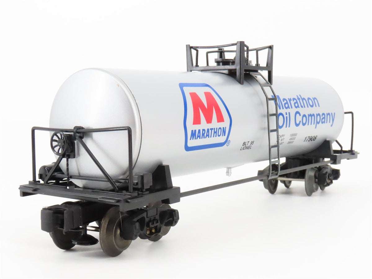 O Gauge 3-Rail Lionel 6-17908 Marathon Oil Company Unibody Tank Car #17908