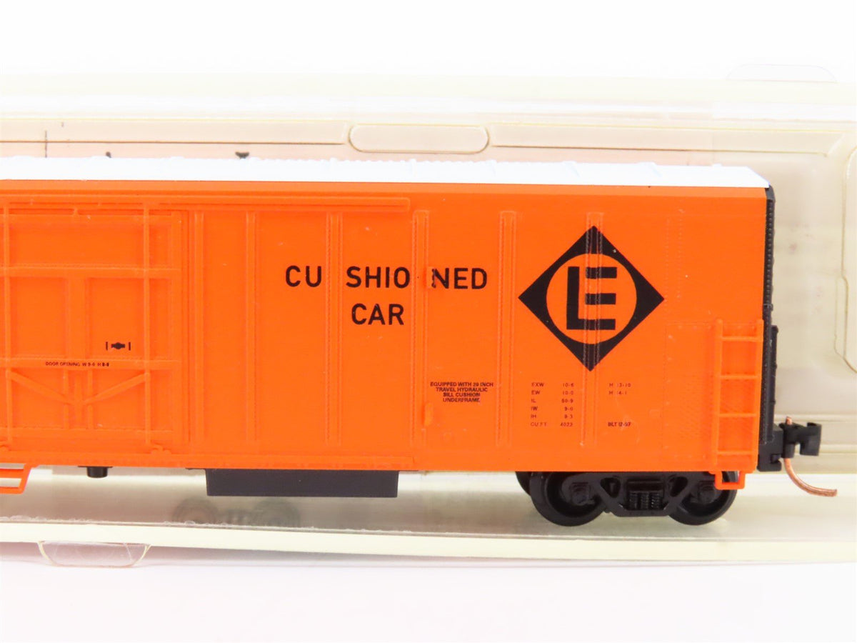 N Scale Red Caboose RN188193 EL Erie Lackawanna 57&#39; Mech Reefer Car #5029