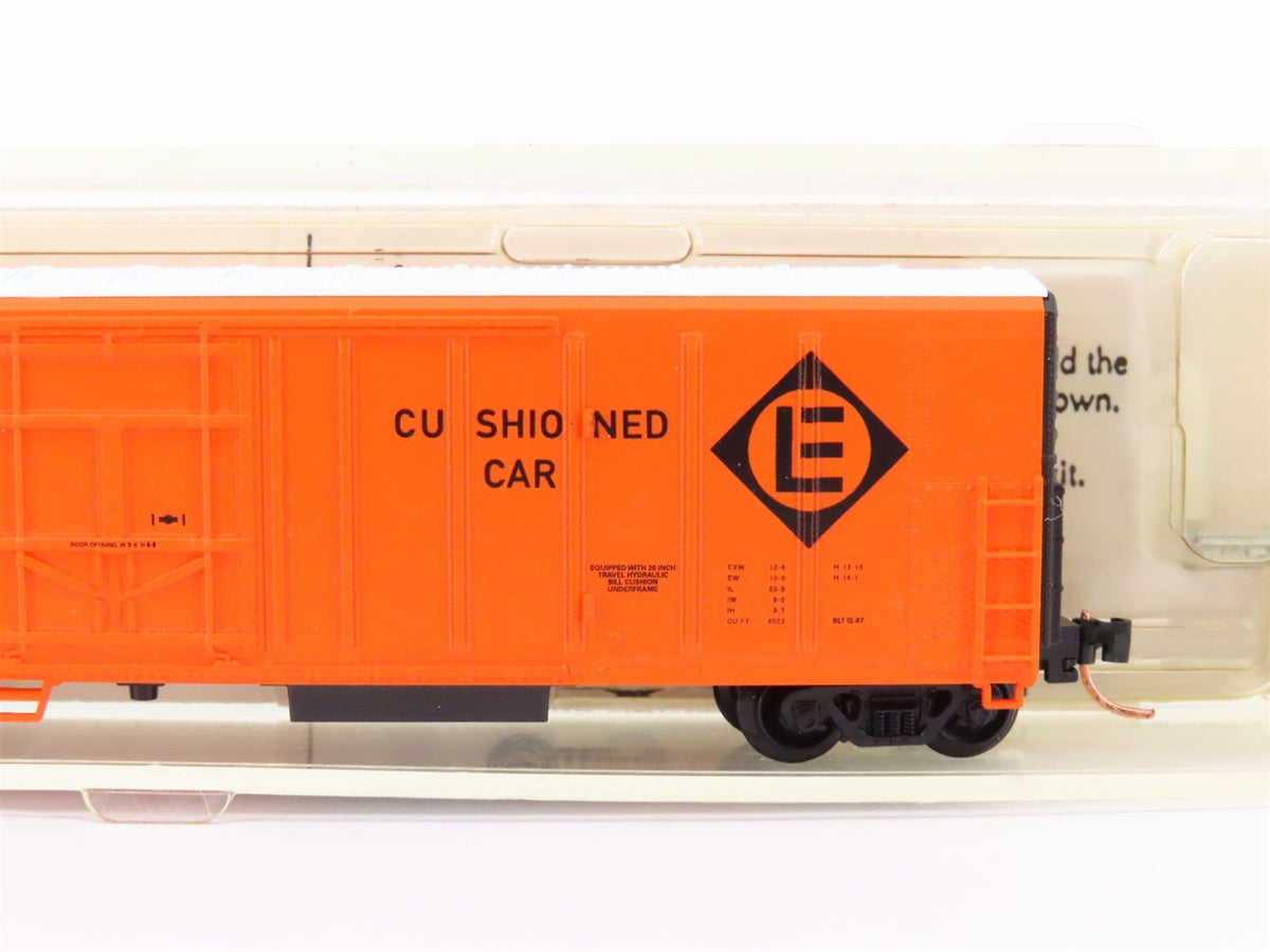 N Scale Red Caboose RN188194 EL Erie Lackawanna 57&#39; Mech Reefer Car #5032