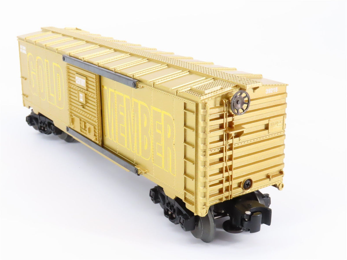 O Gauge 3-Rail Lionel 6-39218 Century Club Gold Member Single Door Box Car