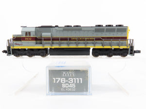 N Scale KATO 176-3111 EL Erie Lackawanna SD45 Diesel Locomotive #3632