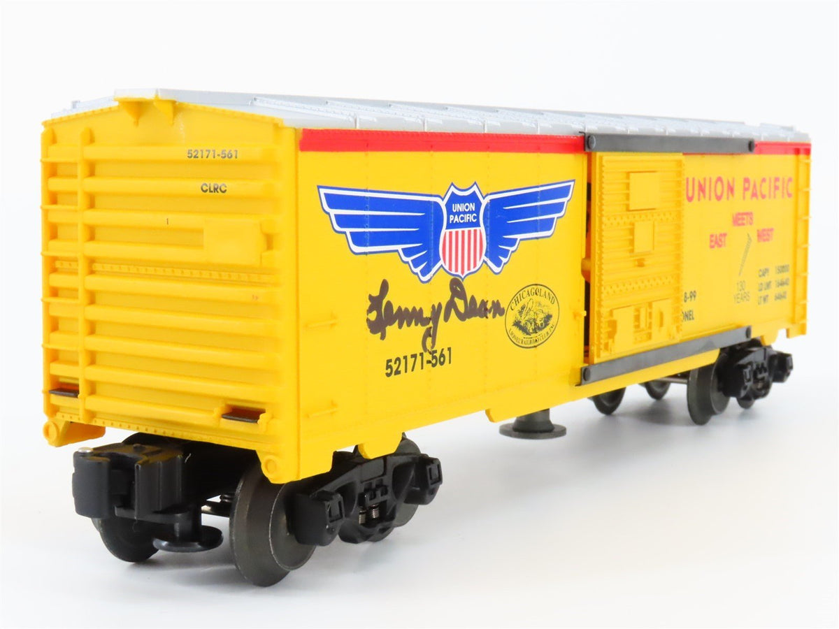 O 3-Rail Lionel 6-52171 UP Uncle Herb Box Car #52171-561 - SIGNED by Lenny Dean