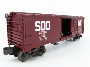 O/O27 Gauge 3-Rail Lionel #6-9217 SOO Line Single Door Box Car #9217