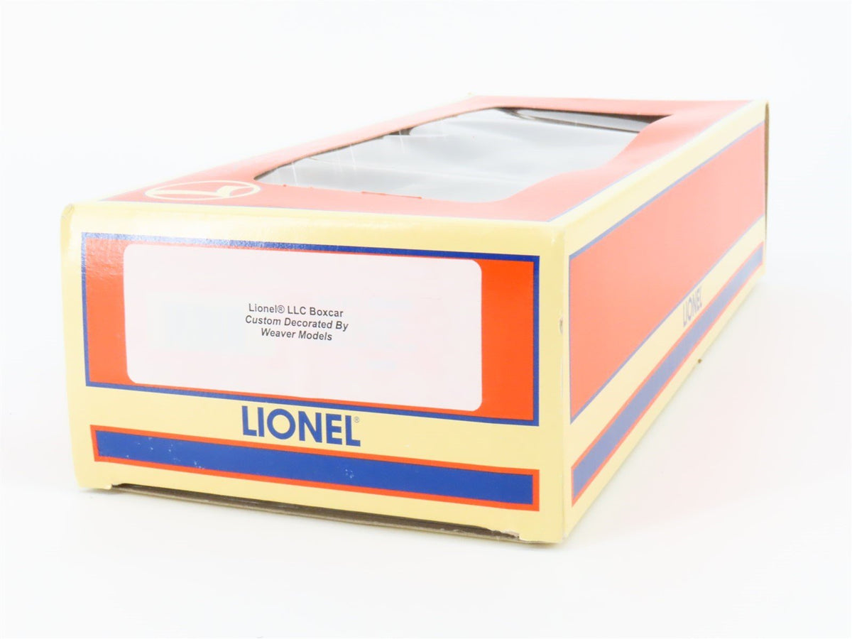 O Gauge 3-Rail Lionel Weaver Richard N Maddox Box Car #6464-2002 - Autographed