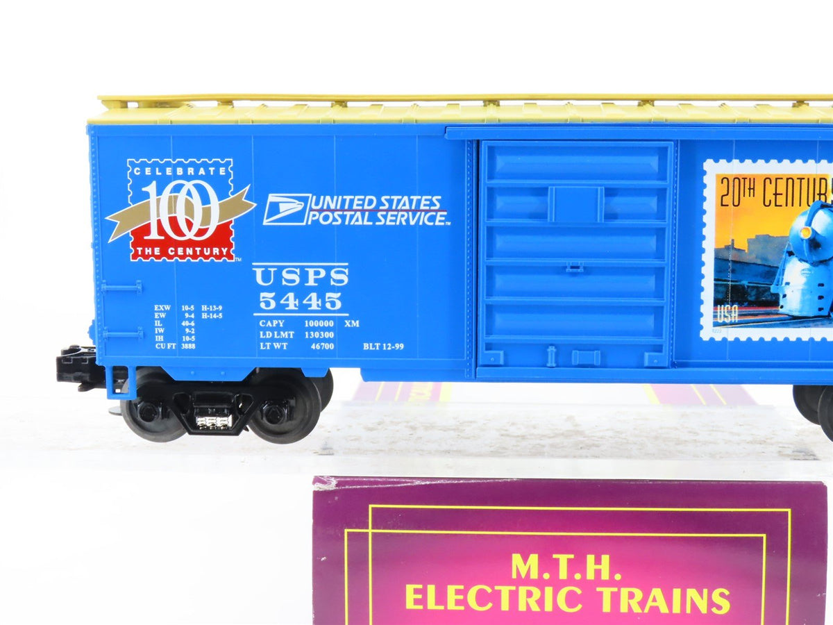 O Gauge 3-Rail MTH 20-93039 USPS United States Post Office 40&#39; Box Car #5445