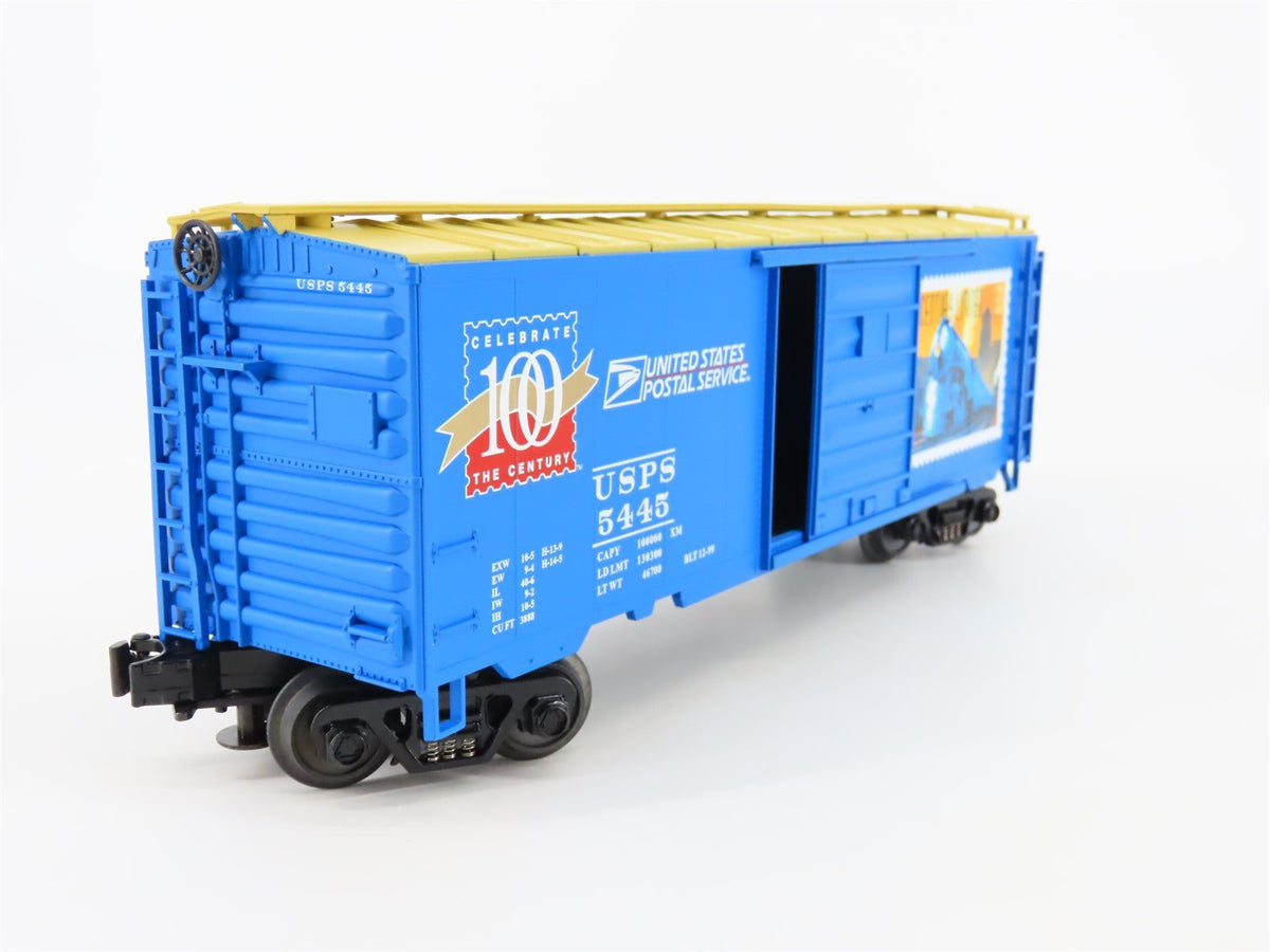 O Gauge 3-Rail MTH 20-93039 USPS United States Post Office 40&#39; Box Car #5445