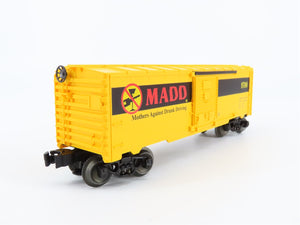 O Gauge 3-Rail Lionel 6-26239 MADD Mothers Against Drunk Driving Box Car SIGNED