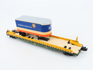 O Gauge 3-Rail Lionel 6-58251 LCCA 2015 MEC Flat Car #72025 w/ Piggyback Trailer