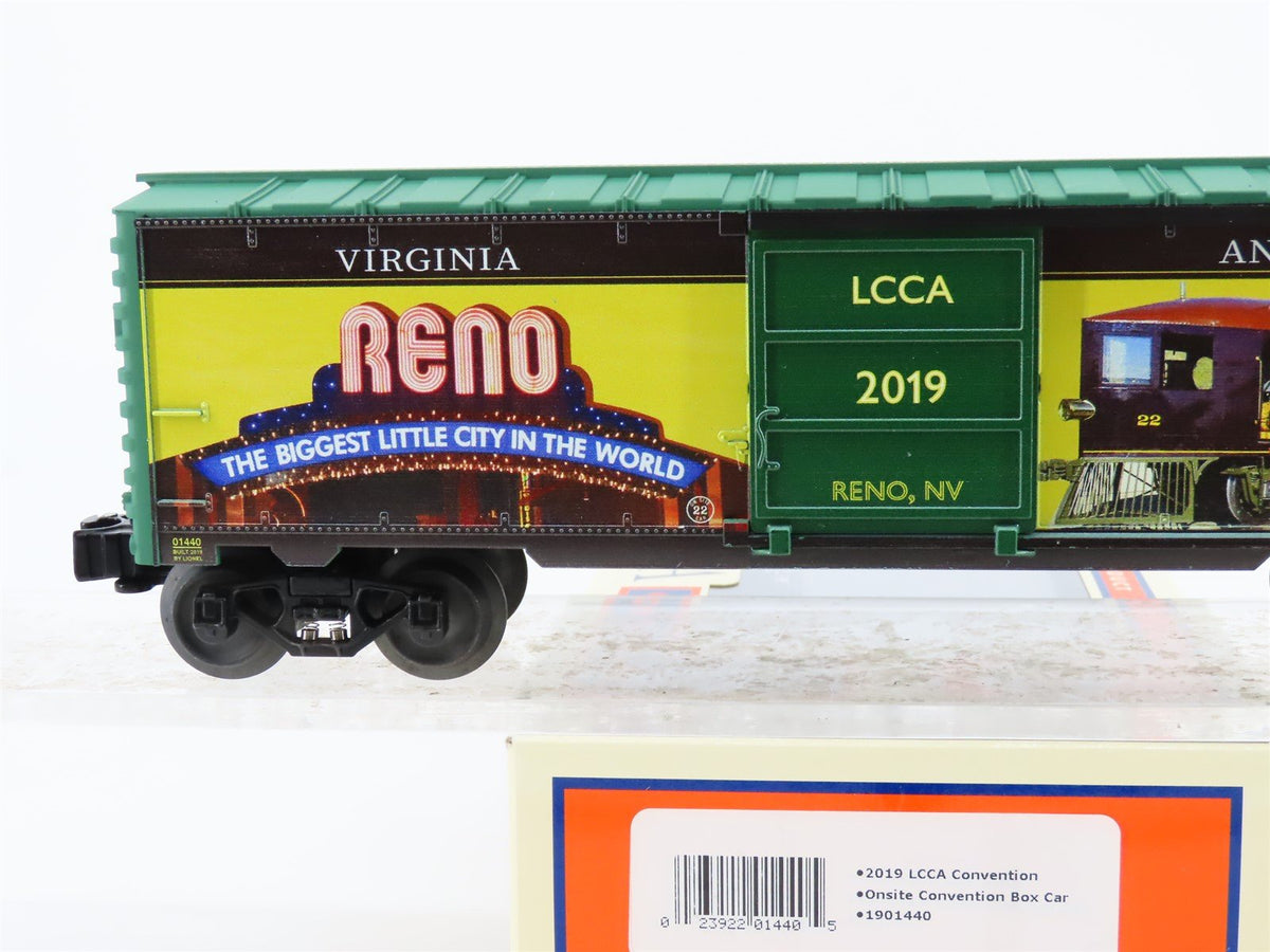 O Gauge 3-Rail Lionel Collectors Club 1901440 V&amp;T LCCA Convention Box Car #2019