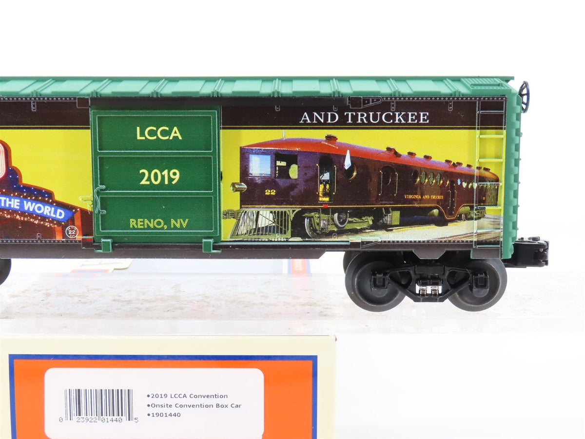 O Gauge 3-Rail Lionel Collectors Club 1901440 V&amp;T LCCA Convention Box Car #2019