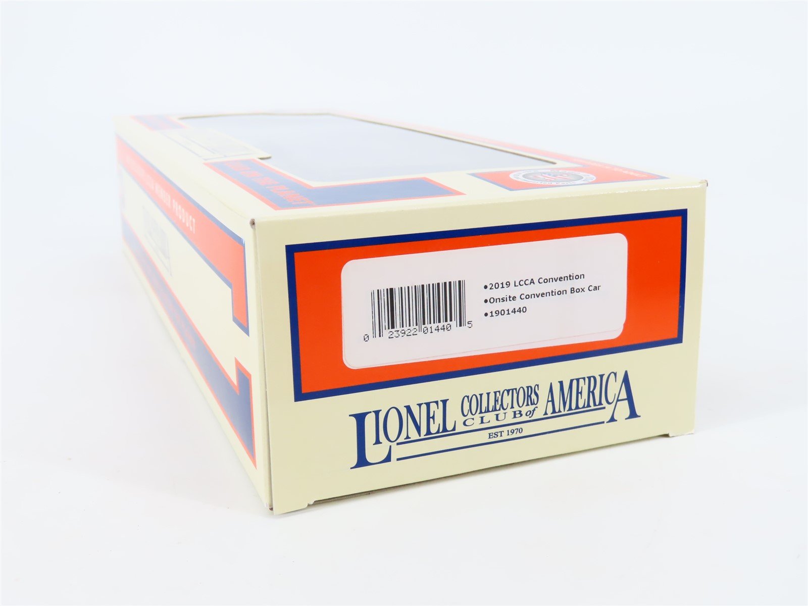 O Gauge 3-Rail Lionel Collectors Club 1901440 V&T LCCA Convention Box Car #2019
