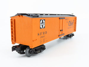 O Gauge 3-Rail Die-Cast MTH Rail King 30-8602 SFRD Santa Fe Chief Reefer #33111