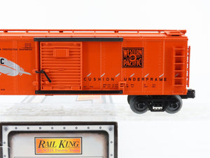 O Gauge 3-Rail Die-Cast MTH Rail King 30-8402 WP Western Pacific Feather Boxcar