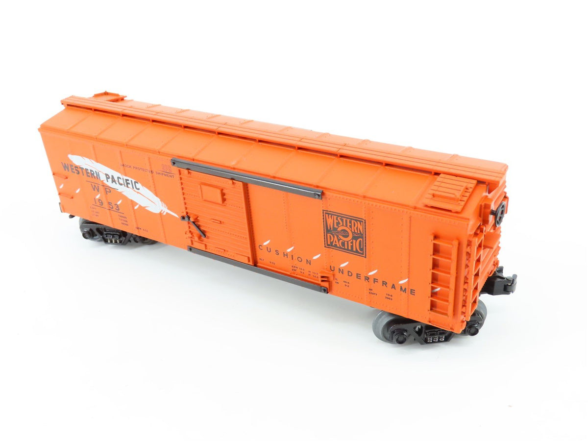 O Gauge 3-Rail Die-Cast MTH Rail King 30-8402 WP Western Pacific Feather Boxcar