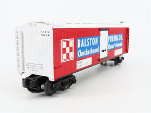 O Gauge 3-Rail Die-Cast MTH Rail King 30-8625 MRS Ralston Purina Reefer #5684