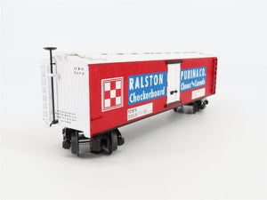 O Gauge 3-Rail Die-Cast MTH Rail King 30-8625 MRS Ralston Purina Reefer #5684