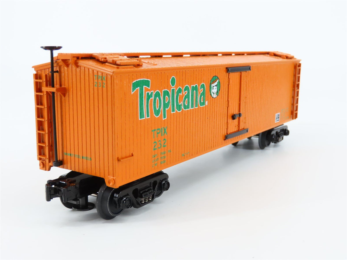 O Gauge 3-Rail Die-Cast MTH Rail King 30-8605 TPIX Tropicana Reefer #232