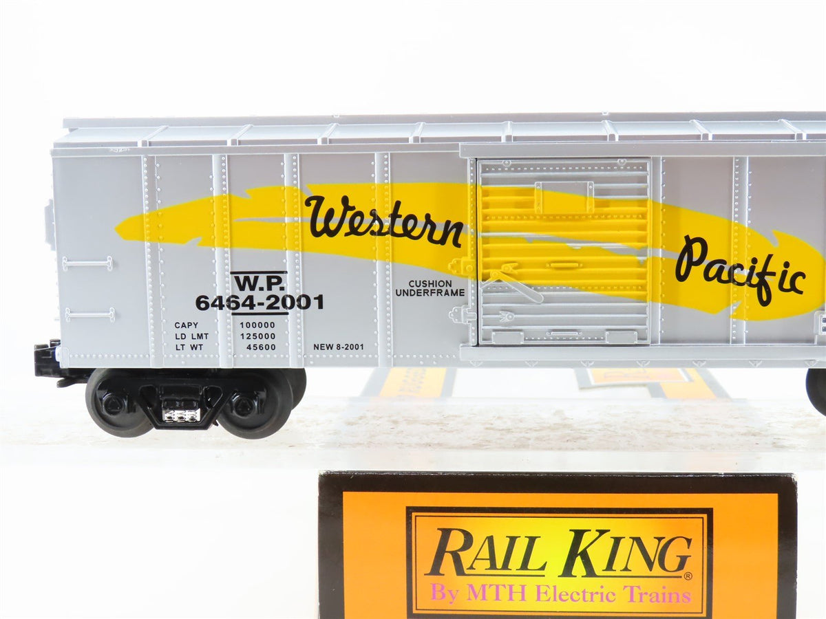 O Gauge 3-Rail MTH Rail King 30-7461 WP Western Pacific &quot;Feather&quot; Box Car