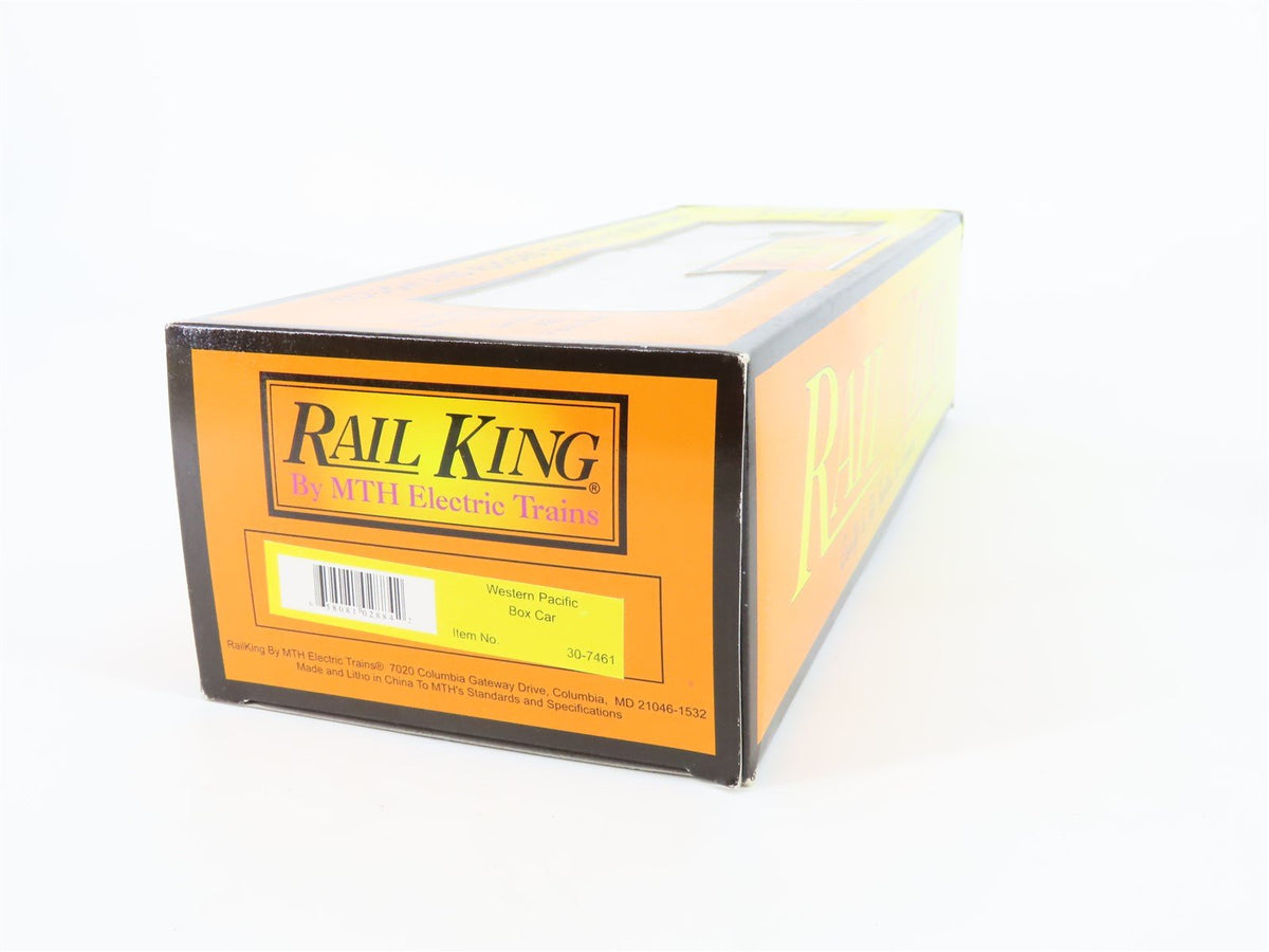 O Gauge 3-Rail MTH Rail King 30-7461 WP Western Pacific &quot;Feather&quot; Box Car