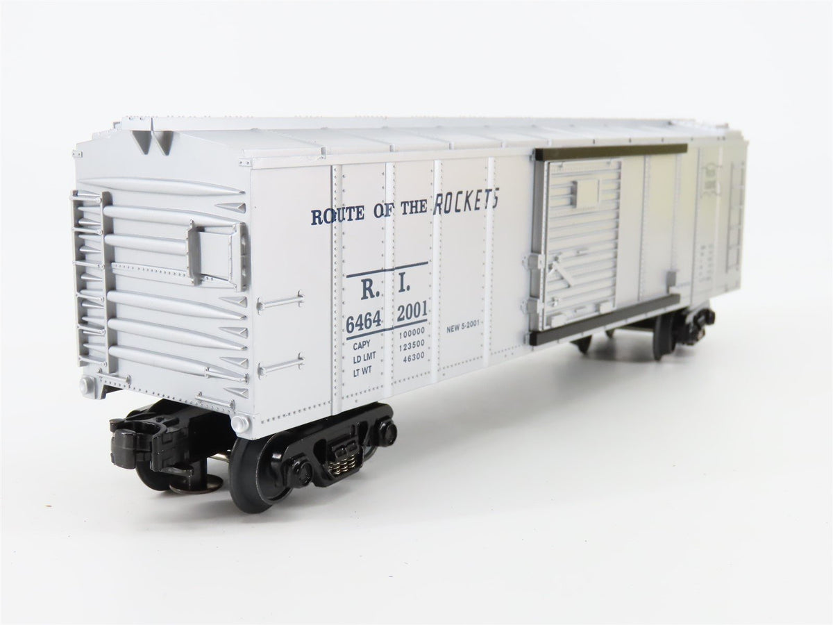 O Gauge 3-Rail MTH Rail King 30-7486 RI Route of the Rockets Box Car #6464-2001