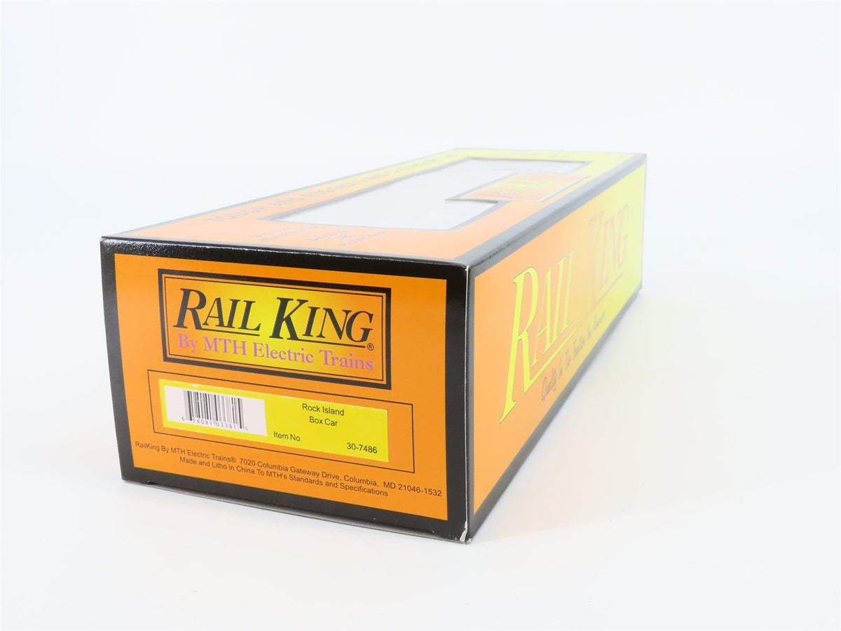 O Gauge 3-Rail MTH Rail King 30-7486 RI Route of the Rockets Box Car #6464-2001