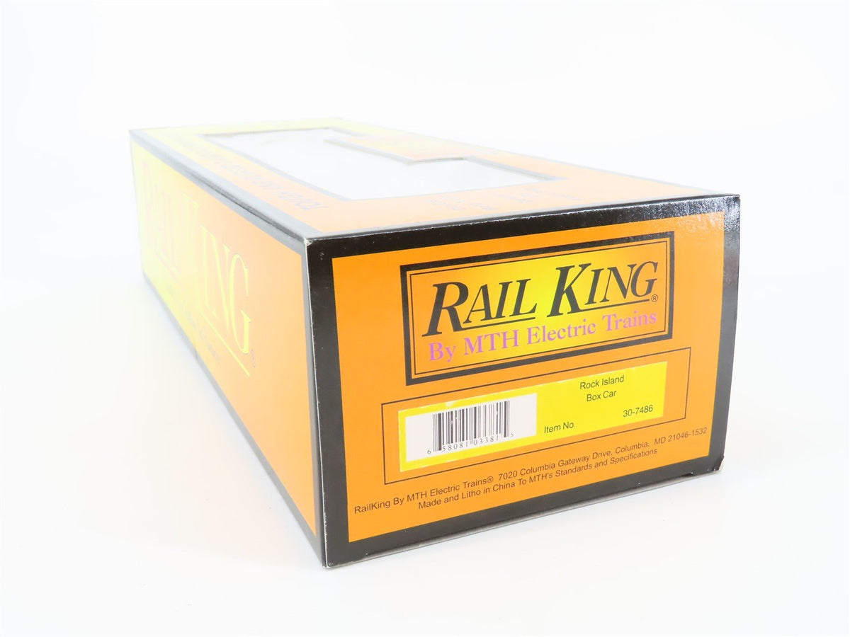 O Gauge 3-Rail MTH Rail King 30-7486 RI Route of the Rockets Box Car #6464-2001