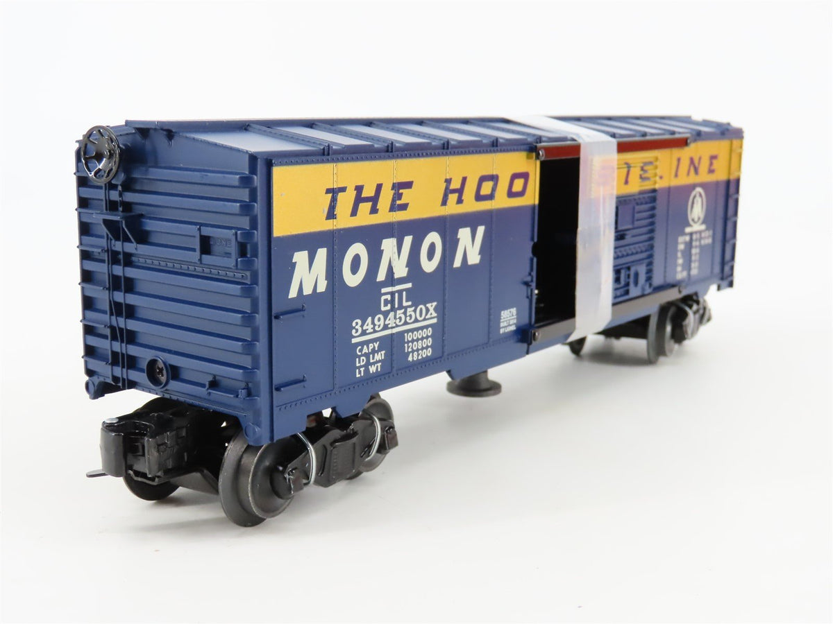 O Gauge 3-Rail Lionel 3494-550X CIL Monon Hoosier Operating Box Car #3494550X