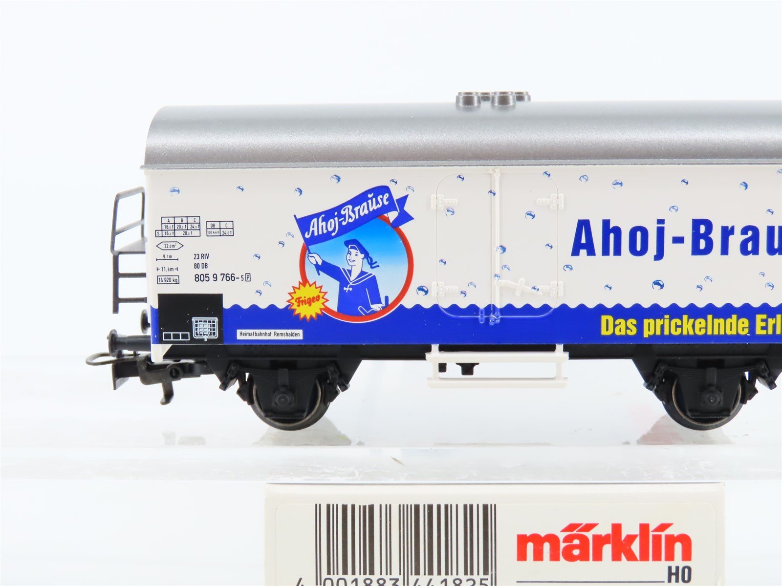 HO Scale Marklin 44182 DB Ahoj Brau Kuhlwagen Refrigerator Car