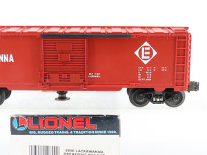 O Gauge 3-Rail Lionel 6-19809 EL Erie Lackawanna Operating Boxcar #19809