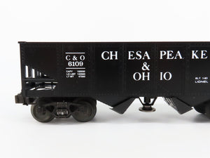 O Gauge 3-Rail Lionel #6-6109 C&O 