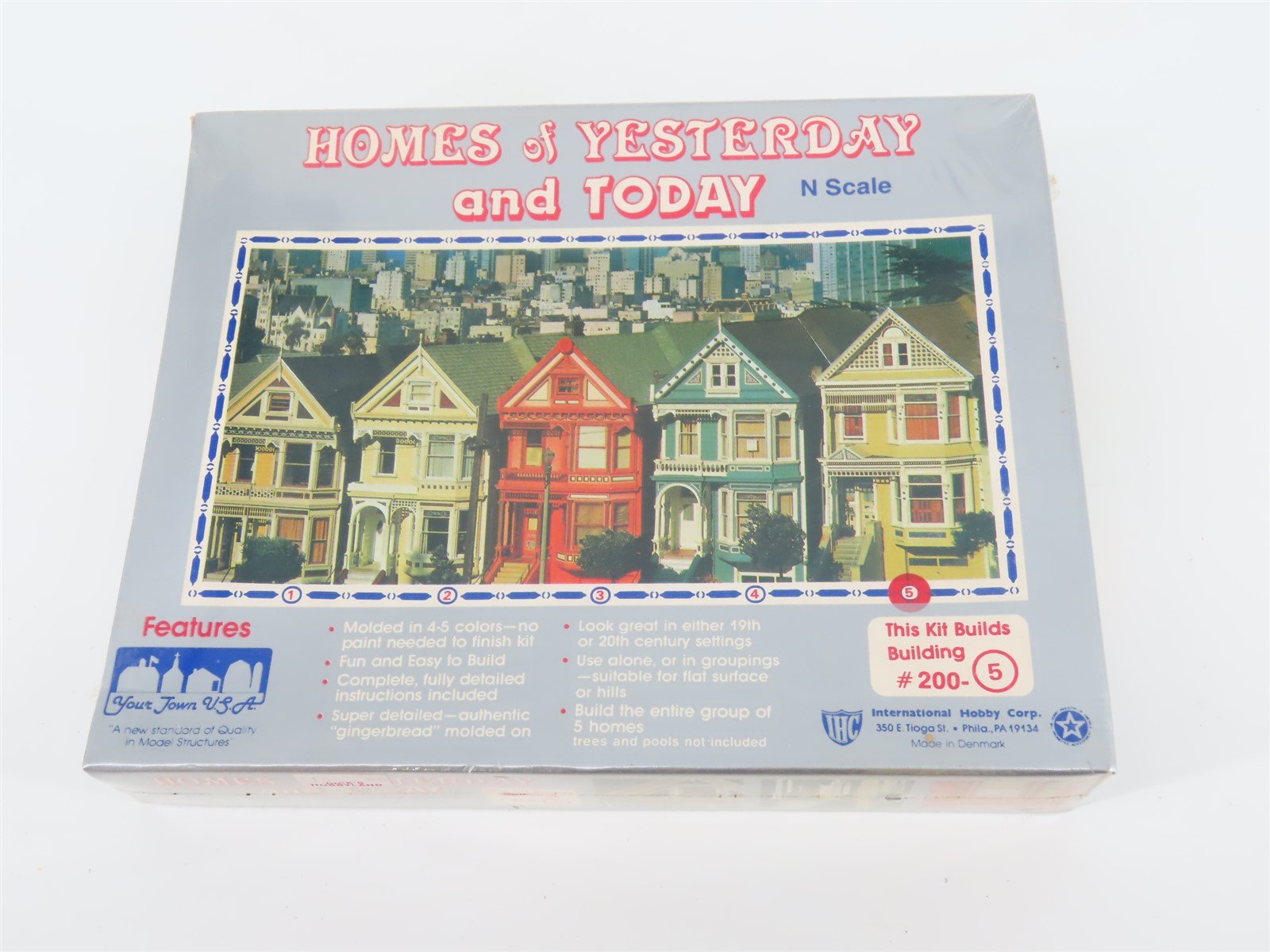 N 1/160 Scale IHC 200-5 Homes of Yesterday & Today Building Kit Sealed