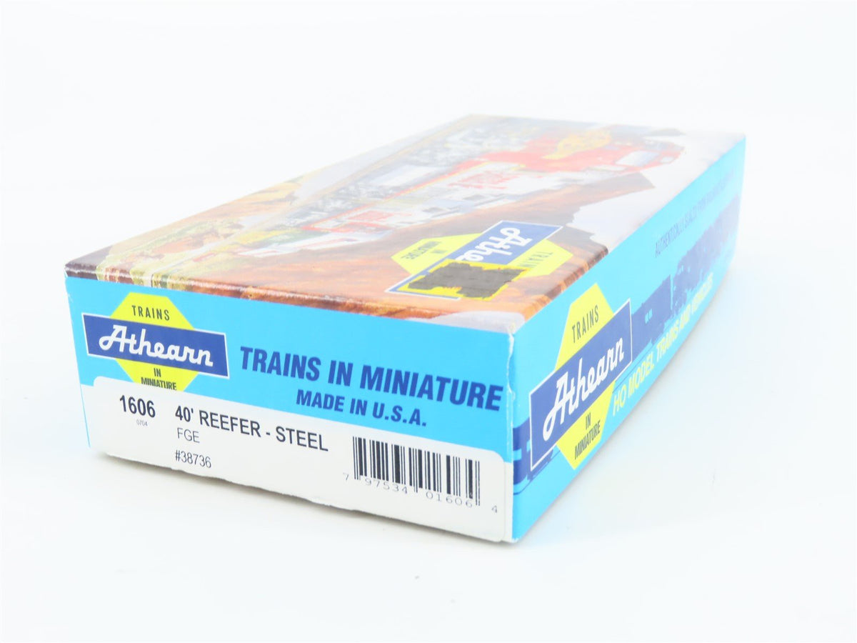 HO Scale Athearn Kit #1606 FGEX Fruit Growers Express 40&#39; Steel Reefer #38736