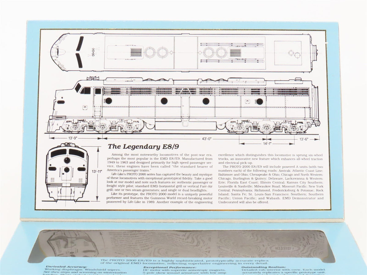 HO Scale Proto 2000 21012 SOU Southern EMD E8/9A Diesel Locomotive #6912