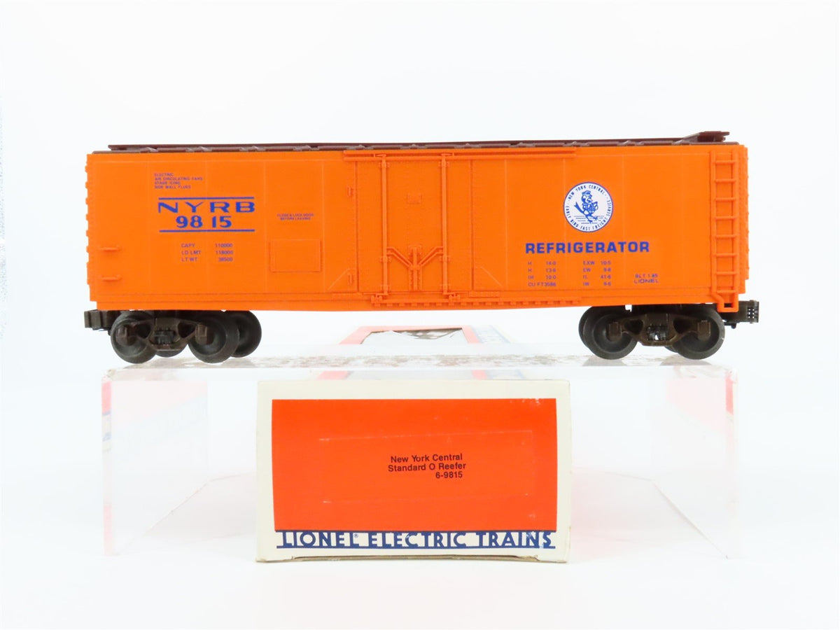 O Gauge 3-Rail Lionel #6-9815 NYRB New York Central &quot;Early Bird&quot; Reefer #9815