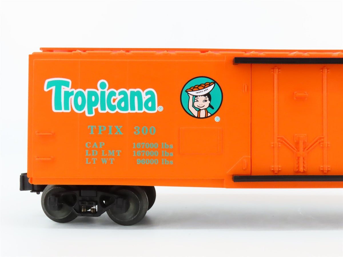 O Gauge 3-Rail Lionel #6-17307 TPIX Tropicana Steel Reefer #300