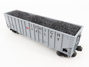 O Gauge 3-Rail Lionel #6-17113 TLDX Lehigh Valley 3-Bay Hopper w/ Coal Load