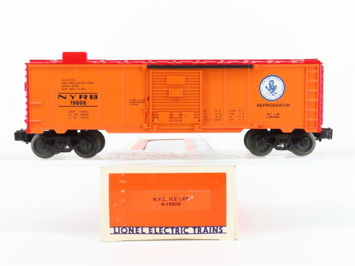 O Gauge 3-Rail Lionel #6-19808 NYRB New York Central &quot;Early Bird&quot; Reefer #19808