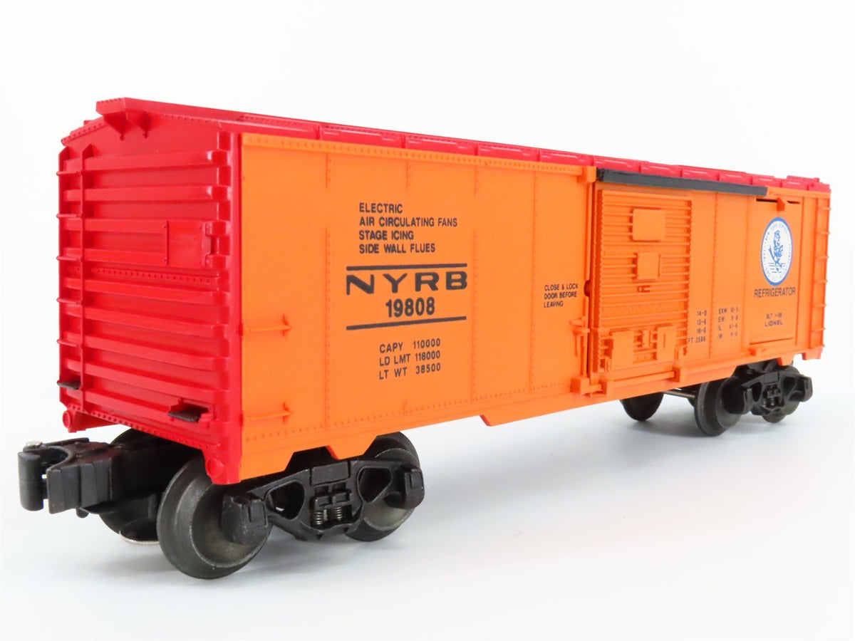 O Gauge 3-Rail Lionel #6-19808 NYRB New York Central &quot;Early Bird&quot; Reefer #19808