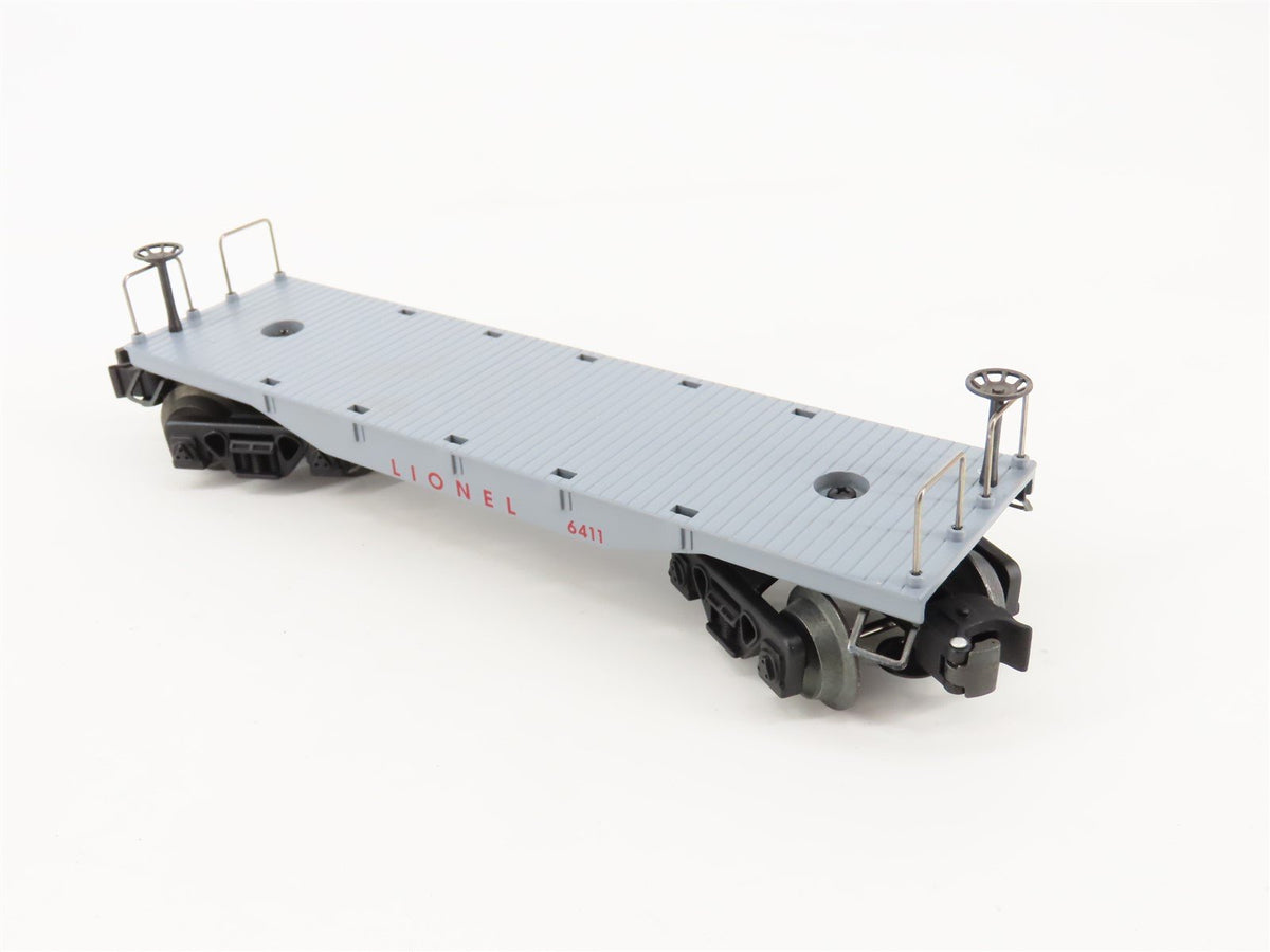 O Gauge 3-Rail Lionel #6-16969 Lionel Flat Car #6411 w/ Beechcraft Bonanza