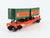 O Gauge 3-Rail Lionel #6-9282 GN Great Northern Flat Car w/ Trailers