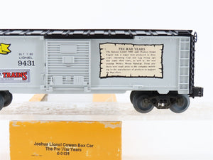 O Gauge 3-Rail Lionel #6-9431 Joshua Lionel Cowen Box Car - The Pre War Years