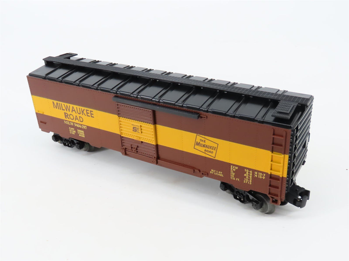 O Gauge 3-Rail Lionel #6-17226 MILW Milwaukee Road Single Door Box Car #9464-397