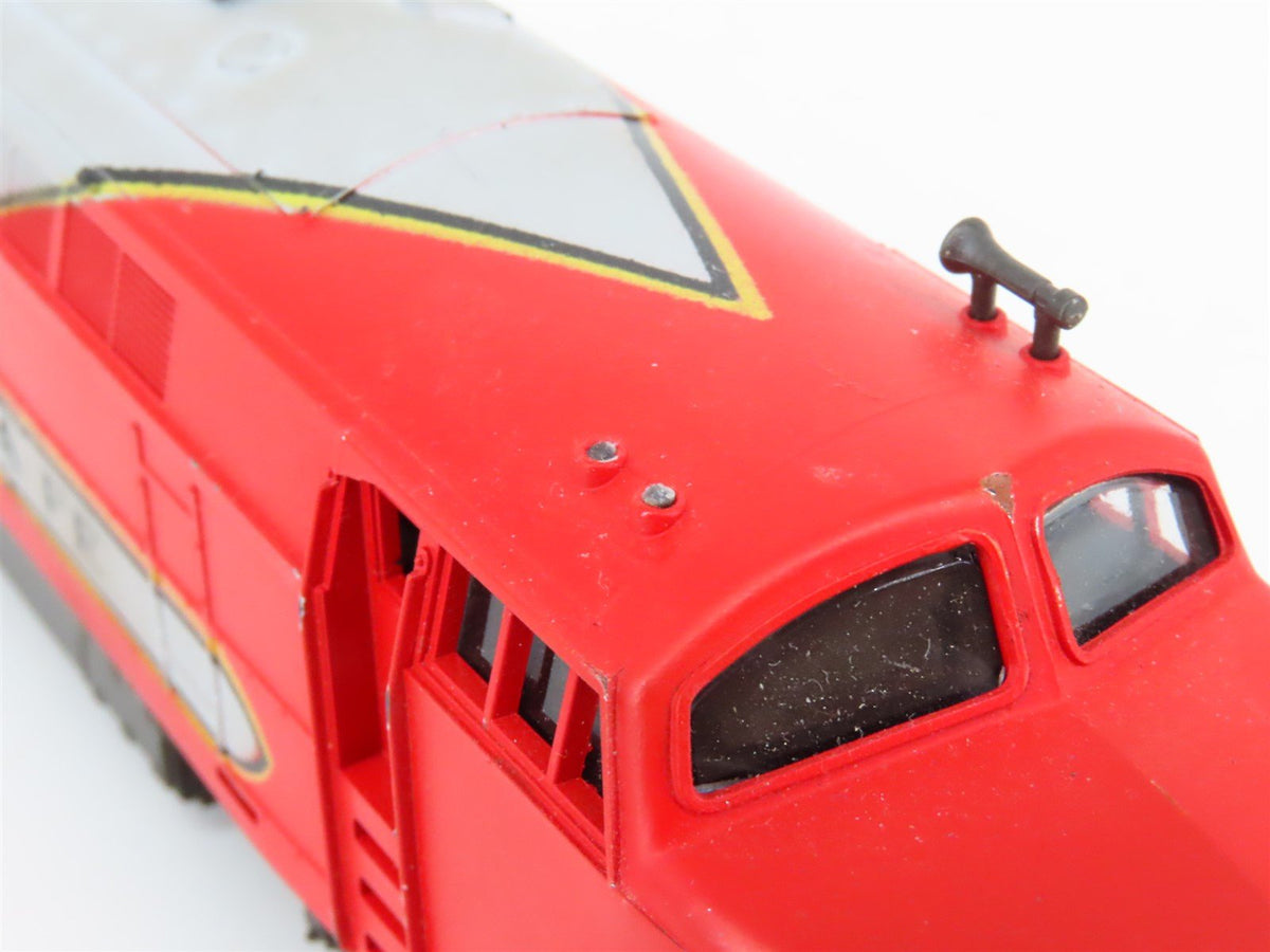 HO Scale Model Power/Roco 730 ATSF &quot;Warbonnet&quot; Baldwin Sharknose Diesel No#