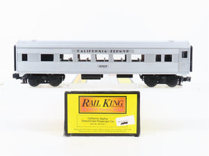 O Gauge 3-Rail MTH Rail King RK-6051 California Zephyr Passenger Car #4707